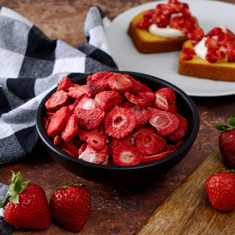 ReadyWise - Freeze-Dried Strawberries, 18 Servings Can