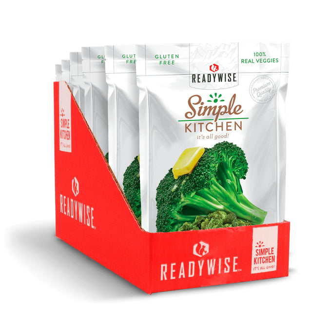 ReadyWise - Freeze-Dried Buttered Broccoli, #10 Can