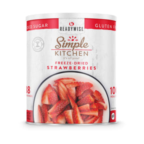 ReadyWise - Simple Kitchen FD Sliced Strawberries 3 CT Case - 18