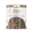 ReadyWise - Simple Kitchen FD Beef Patty Crumbles - 22 Servings