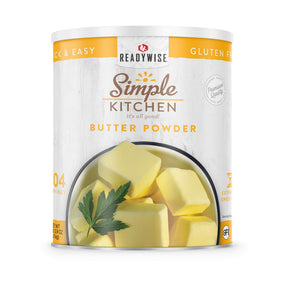 ReadyWise - Simple Kitchen Butter Powder 3 CT Case - 204 Servings