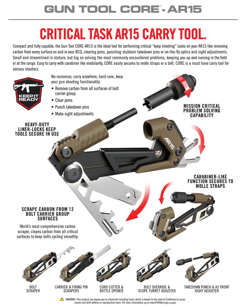 Real Avid - Gun Tool CORE® - AR15