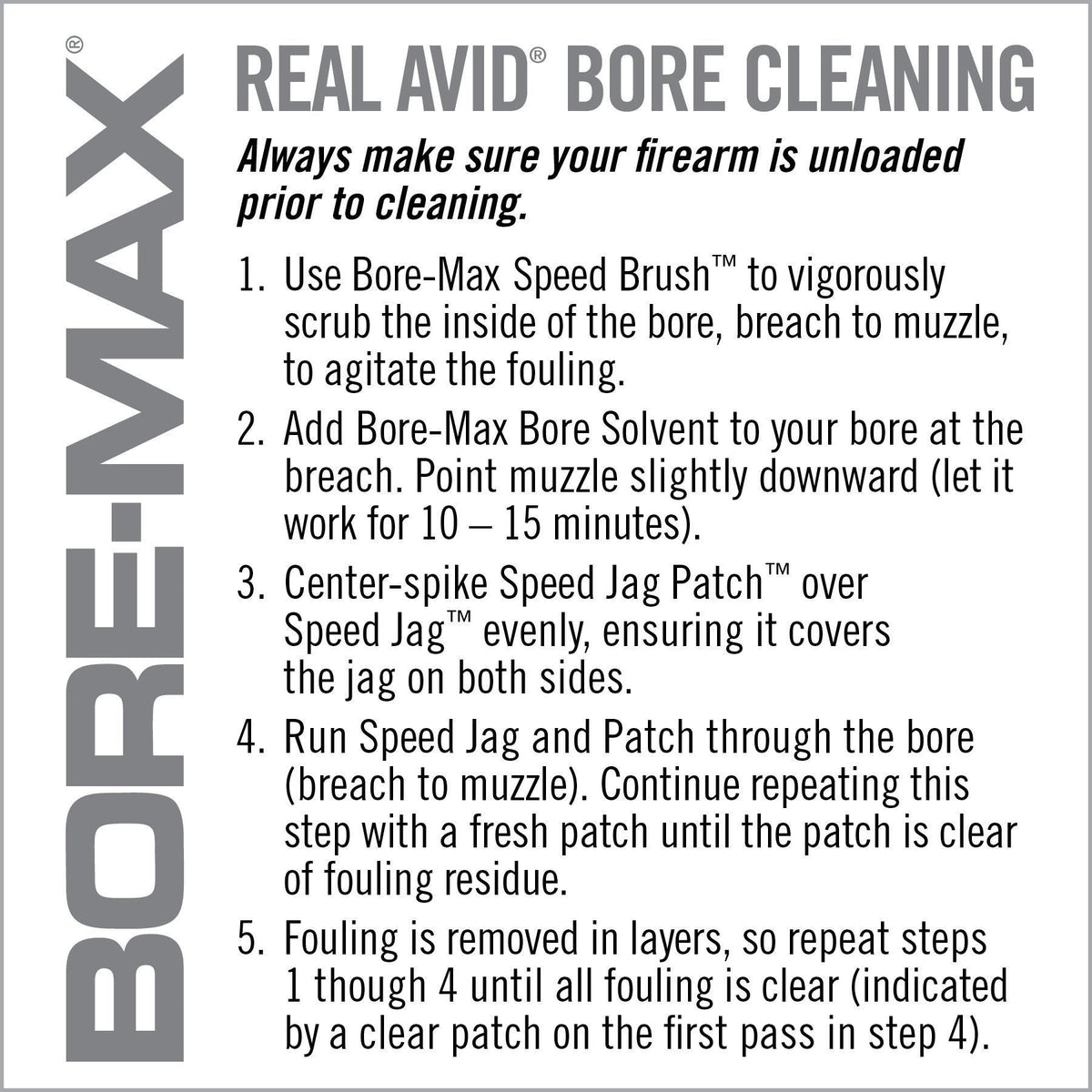 Real Avid - Bore-Max Speed Jags & Patches Multi-Cal Pack