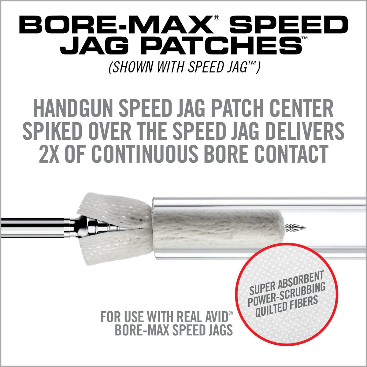 Real Avid - Bore-Max Speed Clean System for .380 CAL / 9MM