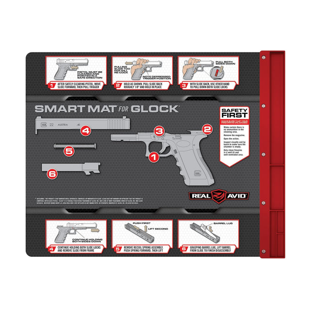 Real Avid - Smart Mat for Glock with Parts Tray