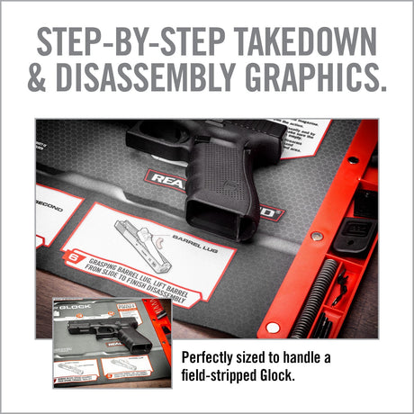 Real Avid - Smart Mat for Glock with Parts Tray