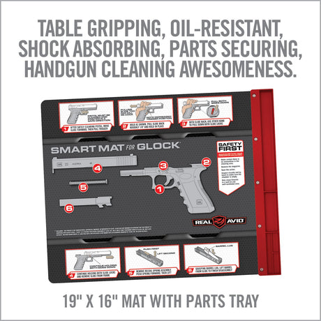 Real Avid - Smart Mat for Glock with Parts Tray