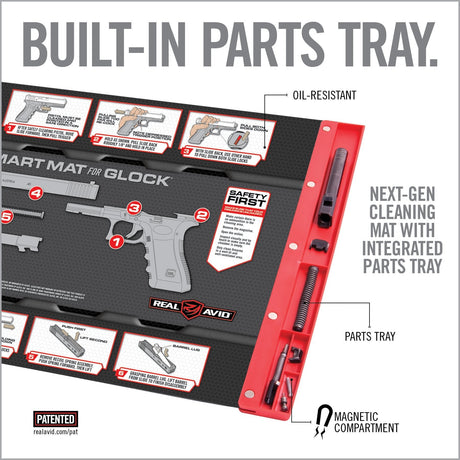 Real Avid - Smart Mat for Glock with Parts Tray