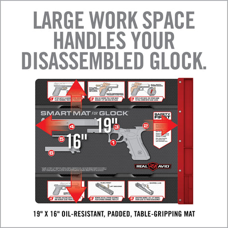 Real Avid - Smart Mat for Glock with Parts Tray