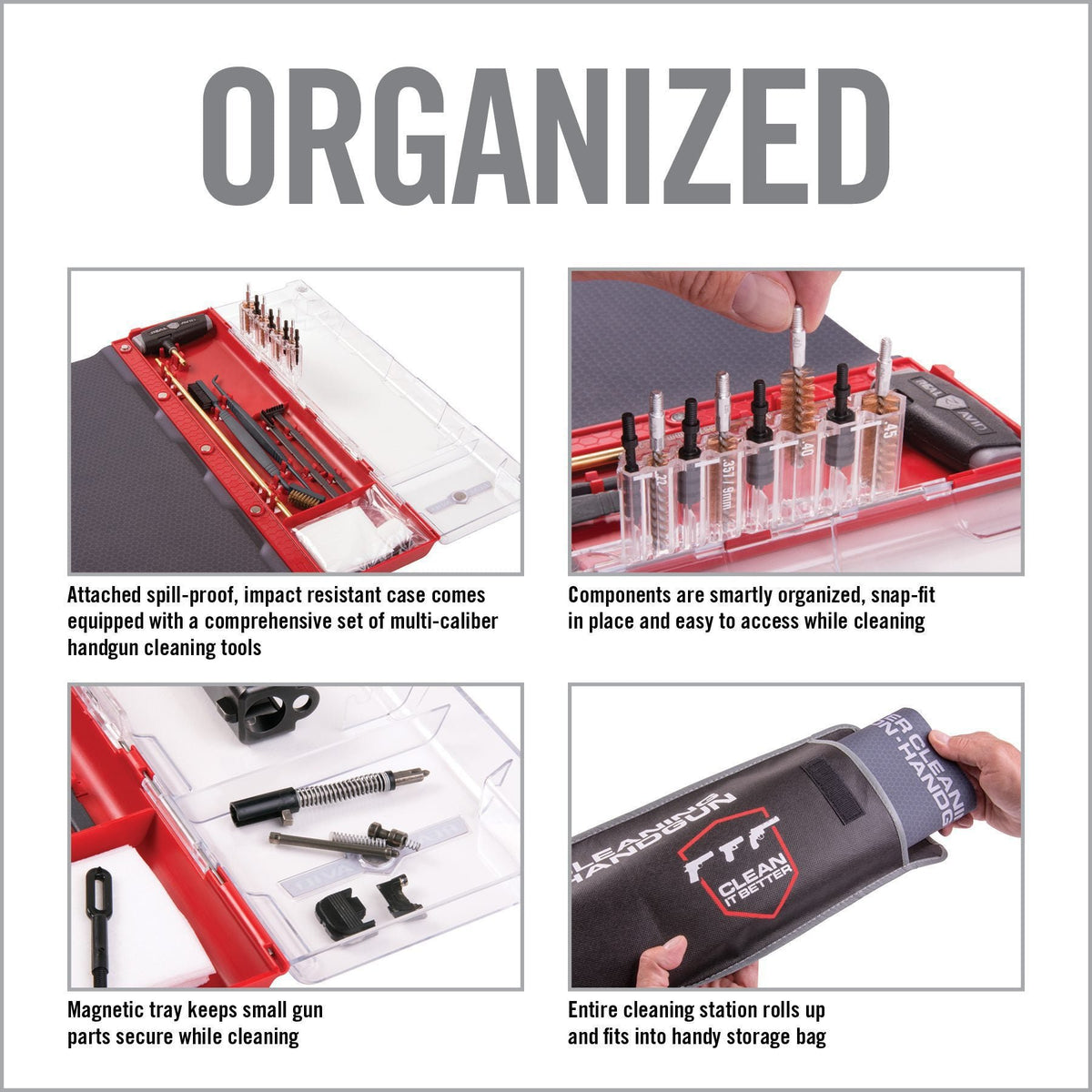Real Avid - Master Cleaning Station for Handguns