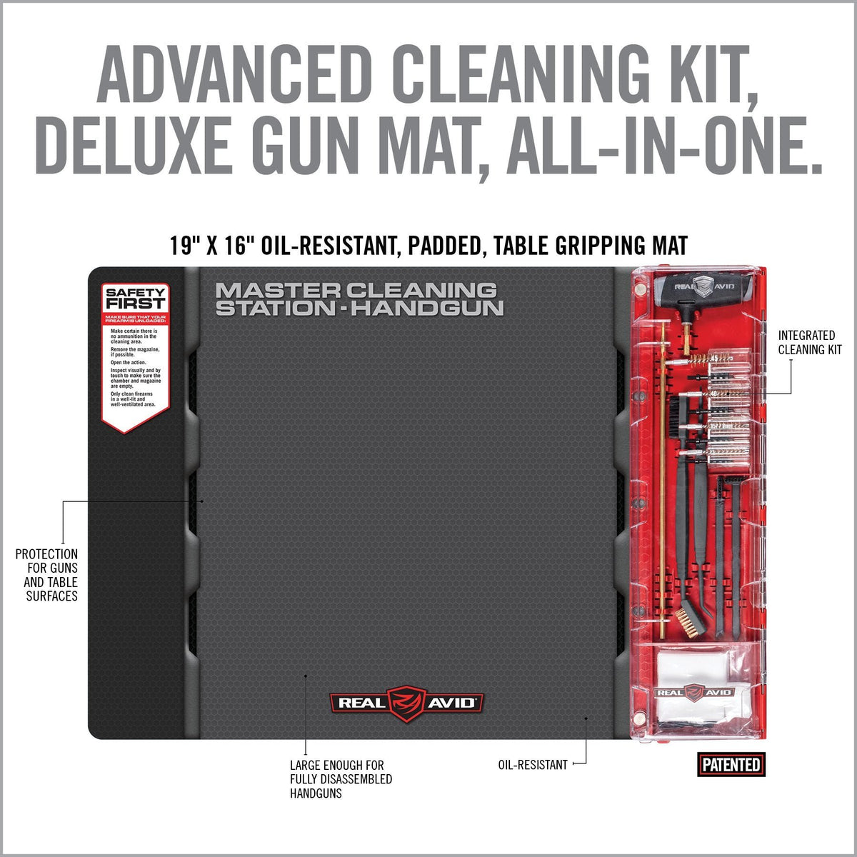 Real Avid - Master Cleaning Station for Handguns