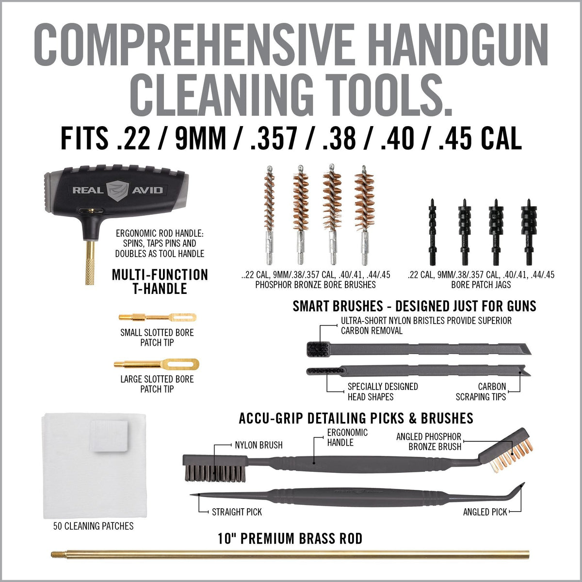Real Avid - Master Cleaning Station for Handguns