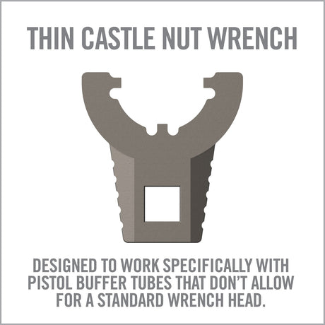 Real Avid - Master-Fit Armorer's Thin Castle Nut Wrench Head