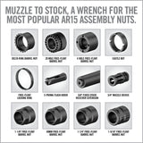 Real Avid - Master-Fit Armorer's Thin Castle Nut Wrench Head