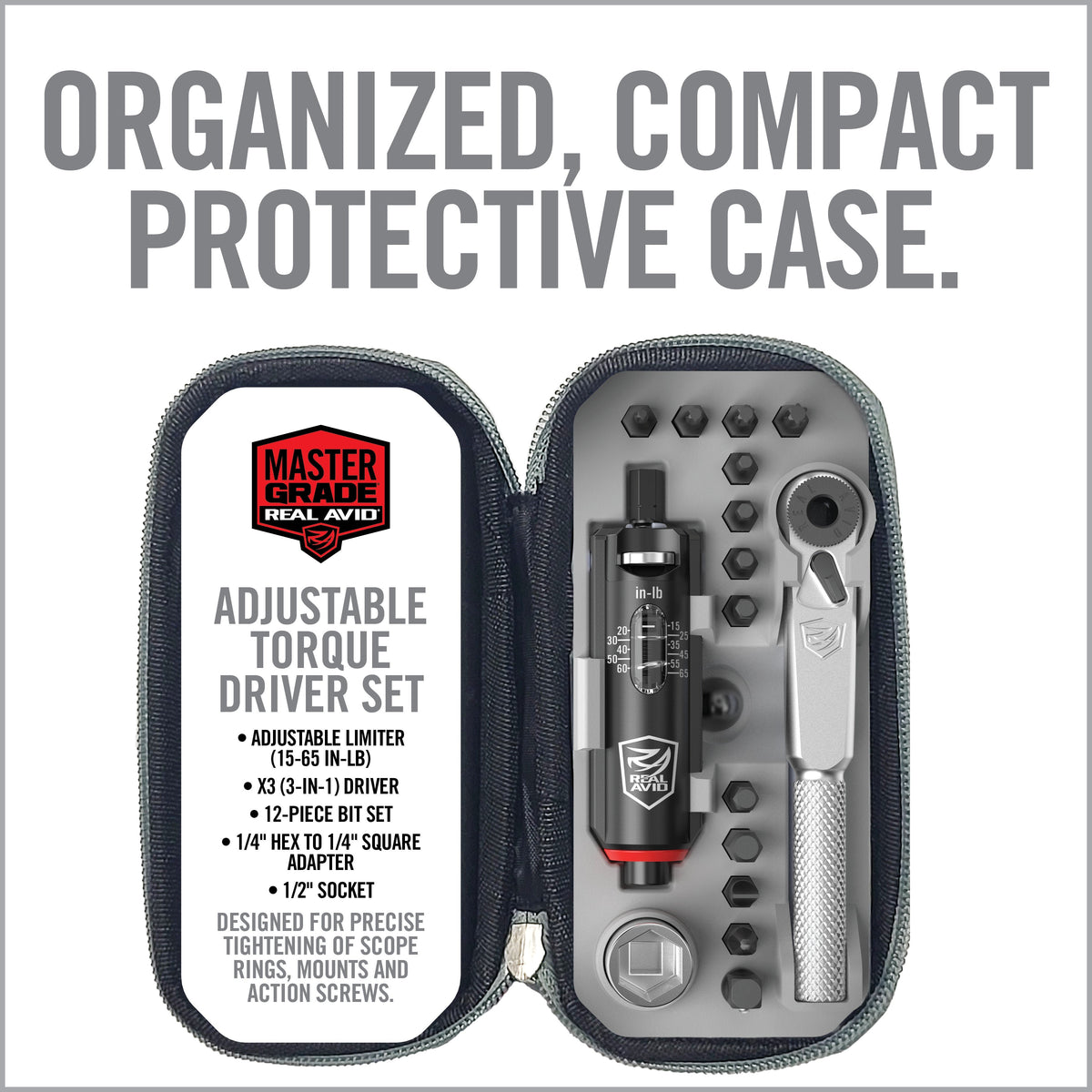 Real Avid - Smart-Torq Adjustable Limiter & X3 Driver Kit