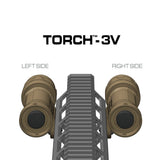 Reptilia - Torch 3V/CR123 M-LOK Light Body - Black