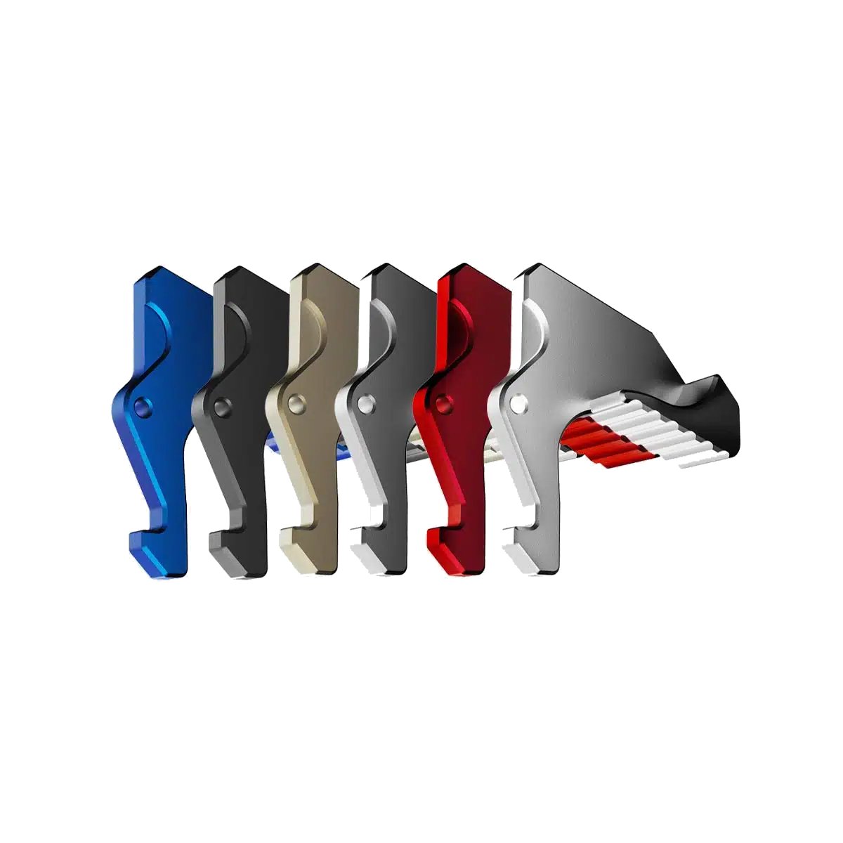 Rise Armament - Extended AR Charging Handle Latch - Black — view 2