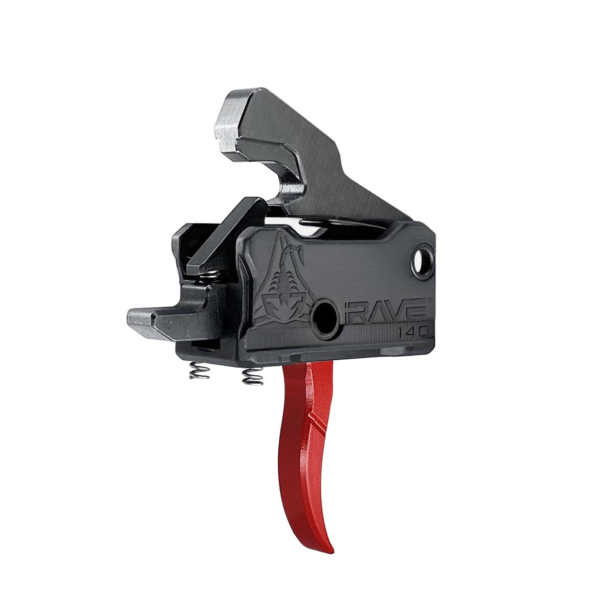 Rise Armament - Rave 140 Curved Trigger - Red — view 5