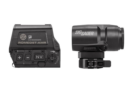 Sig Sauer – ROMEO8T-AMR Red Dot & JULIET3T-AMR 3X Magnifier Combo