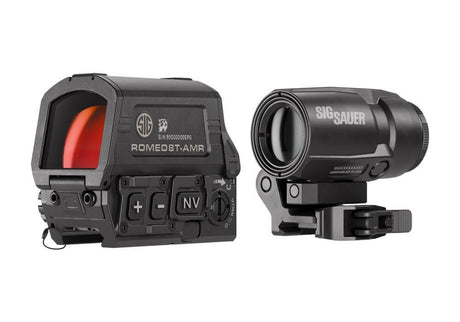Sig Sauer – ROMEO8T-AMR Red Dot & JULIET3T-AMR 3X Magnifier Combo