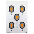 Action Target - Bulls-Eye 5 Bullseye Target with Orange Center