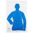 Action Target - B-21E Blue Paper Target 23"x35" 100-Pack