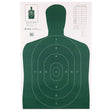Action Target - B-27E Economy Target, Green Silhouette, 100 Pack