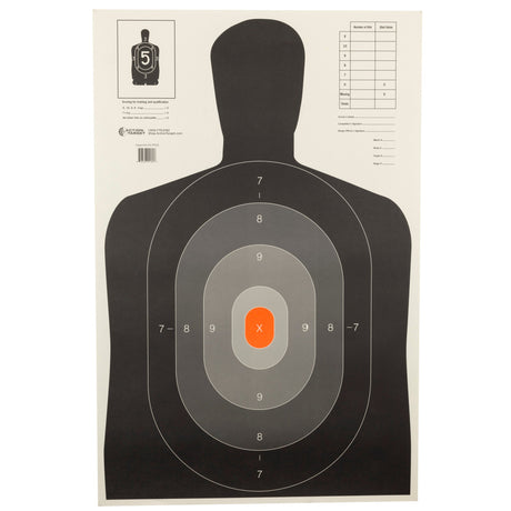 Action Target - B-27E Pros Paper Targets 23"x35" 100-Pack