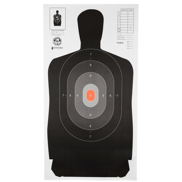 Action Target - B-27 North Carolina Criminal Justice Academy Target