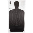 Action Target - B-27S Standard Black Silhouette Targets, 100 Pack
