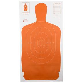 Action Target - B-27S Orange Silhouette Target 24"x45" 100 Pack
