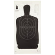 Action Target - B-29 Qualification Target, Black, 100 Pack