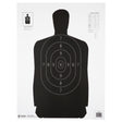 Action Target - B-34 Qualification Target, Black, 100 Pack