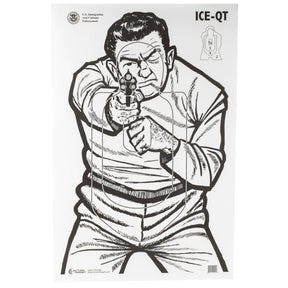 Action Target - ICE-QT Immigration Enforcement Targets, 100 Pack