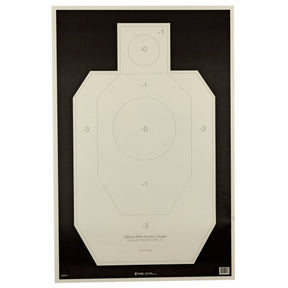 Action Target - IDPA Practice Paper Targets 23"x35" 100-Pack