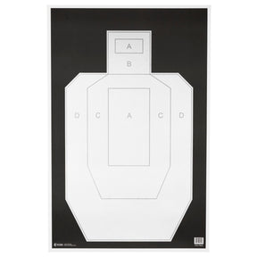 Action Target - IPSC PBKB Paper Targets 23"x35" 100 Pack