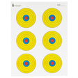 Action Target - Bright 6 Bullseye Targets 100 Pack