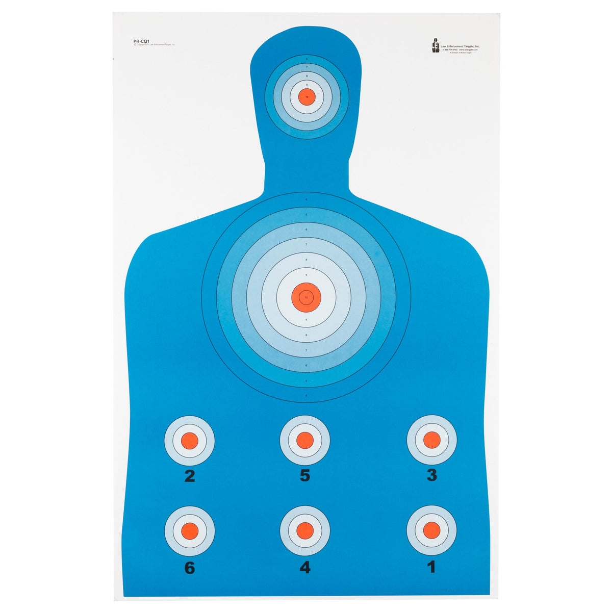 Action Target - High Visibility Fluorescent Target 100 Pack