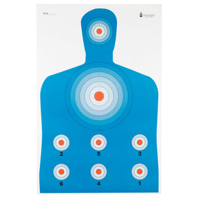 Action Target - High Visibility Fluorescent Target 100 Pack