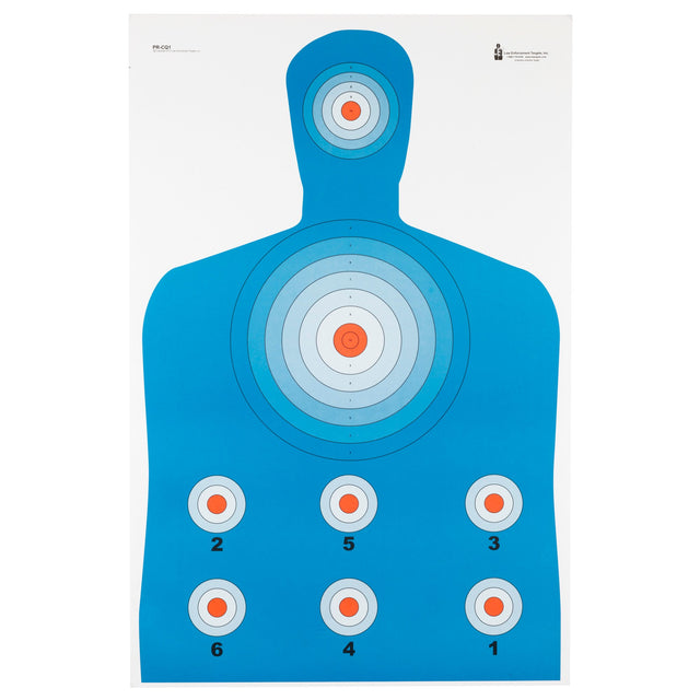 Action Target - High Visibility Fluorescent Target 100 Pack