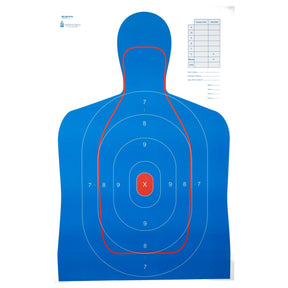 Action Target - Combo B27E & FBI Q Targets 100 Pack