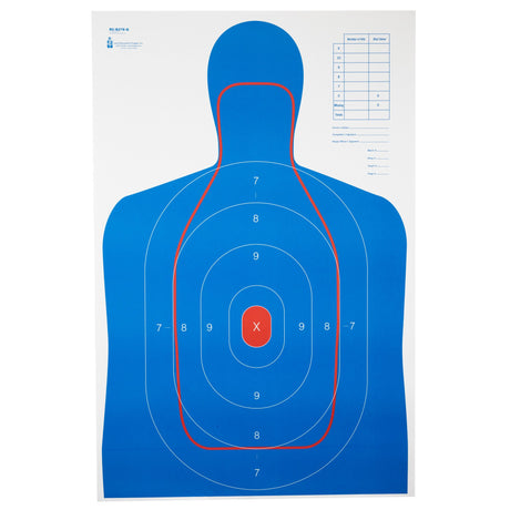Action Target - Combo B27E & FBI Q Targets 100 Pack