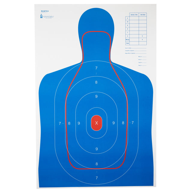 Action Target - Combo B27E & FBI Q Targets 100 Pack