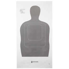 Action Target - TQ-15 Gray 25-Yard Silhouette Target 100PK