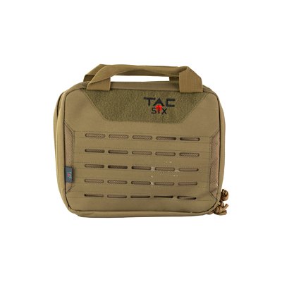 Allen Company - Tac-Six Crew 2 Gun Tactical Pistol Case - Coyote