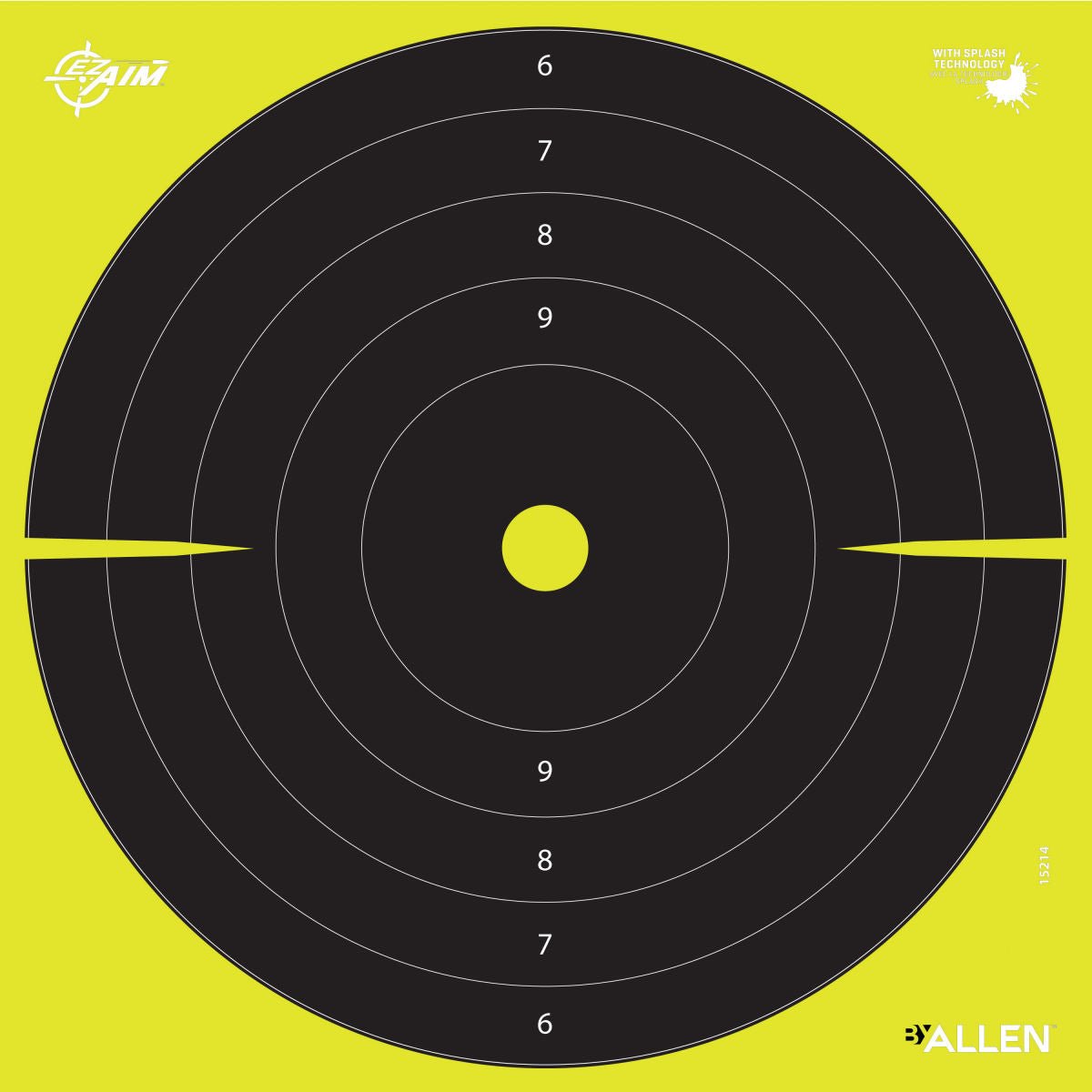 Allen Company - EZ AIM Adhesive Bullseye Targets 12.5" 30 Pack