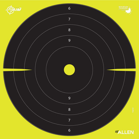 Allen Company - EZ AIM Adhesive Bullseye Targets 12.5" 30 Pack