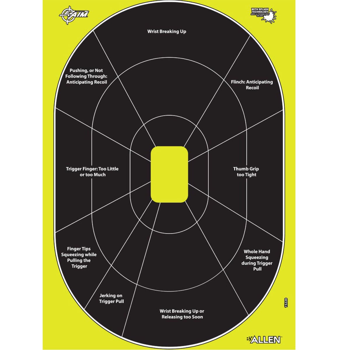 Allen Company - EZ AIM Adhesive HG Trainer 12.5x18 30 Pack