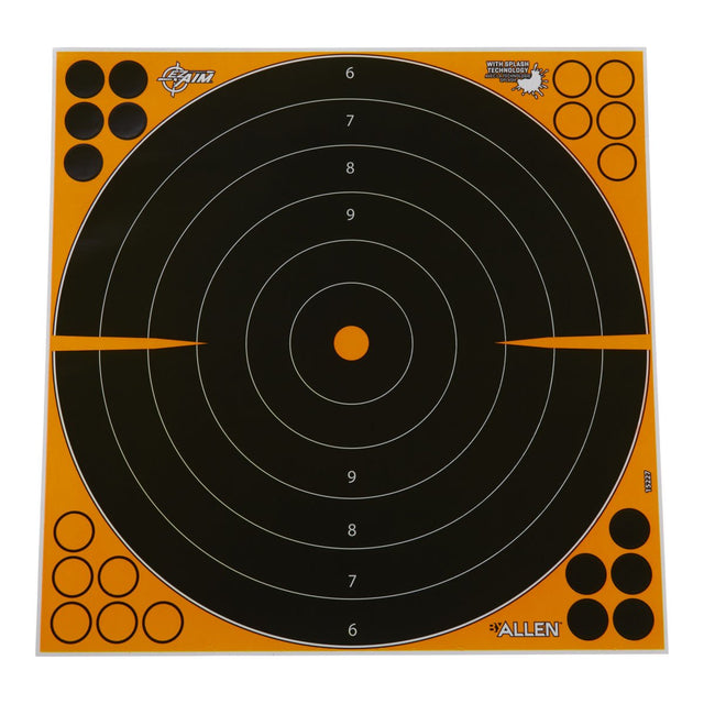 Allen Company - EZ AIM Adhesive Bullseye Targets 16x16" 5 Pack