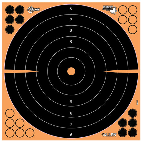 Allen Company - EZ AIM Adhesive Bullseye Targets 16x16" 5 Pack